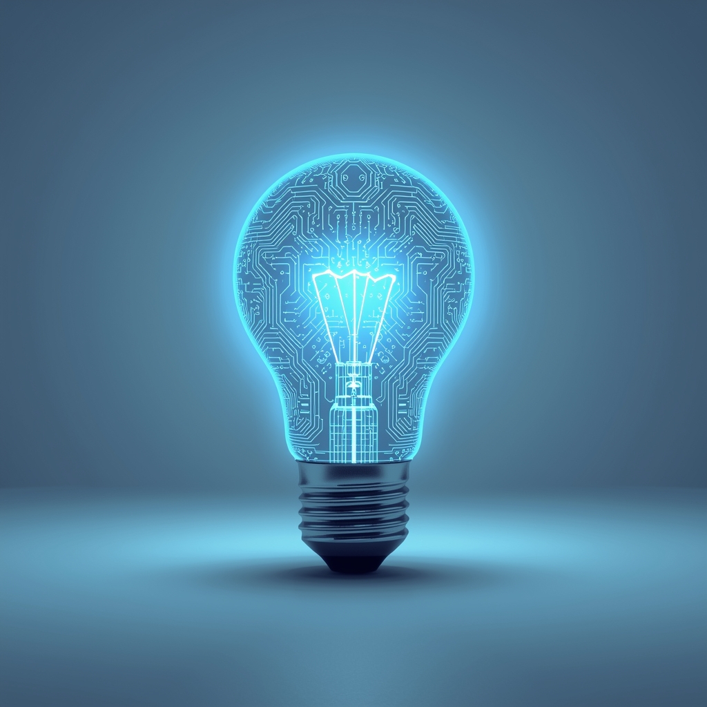 Glowing circuit lightbulb strategy